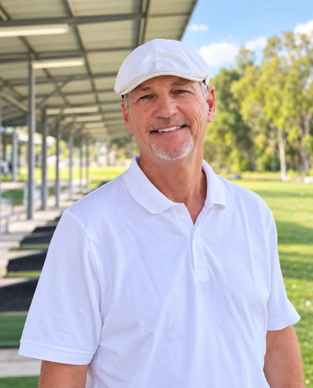 Grant Garrison at Burleigh Driving Range