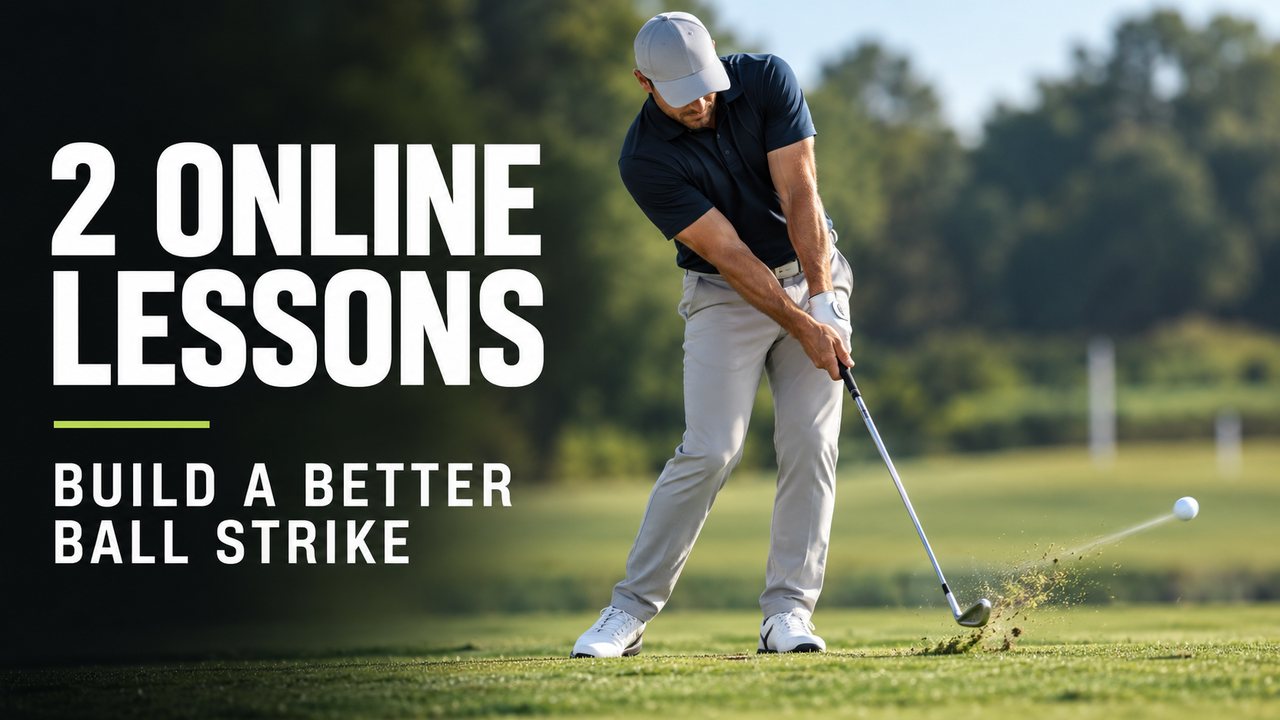 Two online golf lessons to build a better ball strike